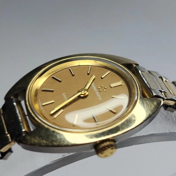 Eterna matic Watch sahida Brown Dial Womens Automatic Wristwatch 1960s Vintage‎ - Picture 6 of 11